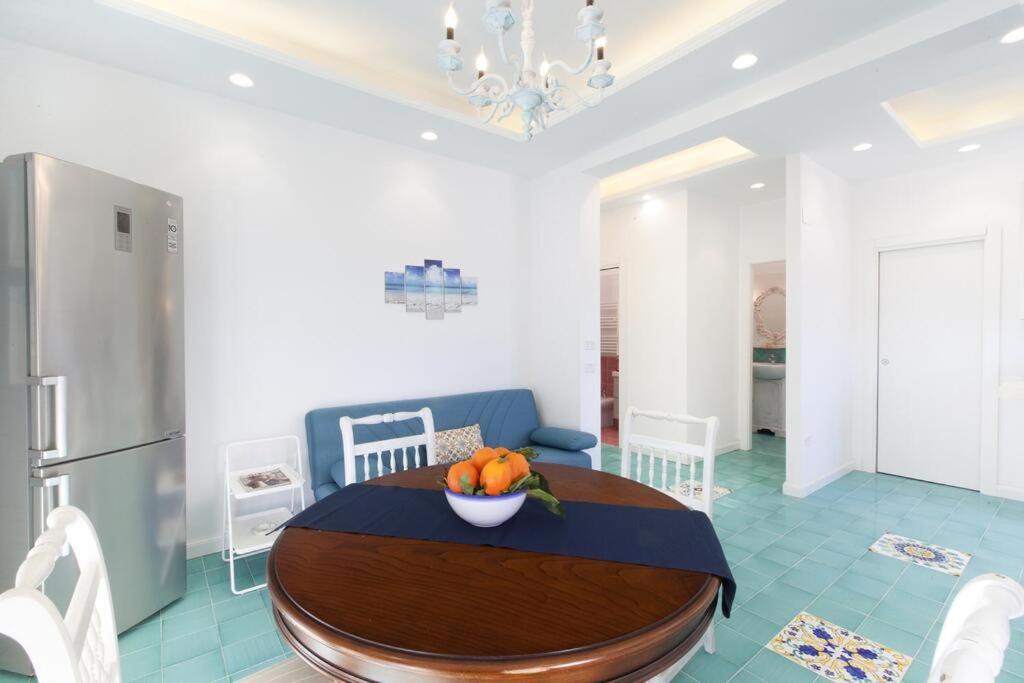 Apartament Super Attico Vista Mare Con Piscina Półwysep Sorrentyński Zewnętrze zdjęcie