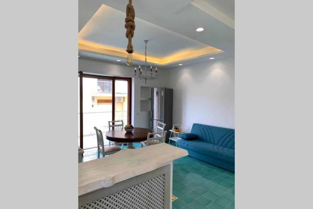 Apartament Super Attico Vista Mare Con Piscina Półwysep Sorrentyński Zewnętrze zdjęcie