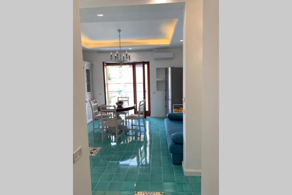 Apartament Super Attico Vista Mare Con Piscina Półwysep Sorrentyński Zewnętrze zdjęcie