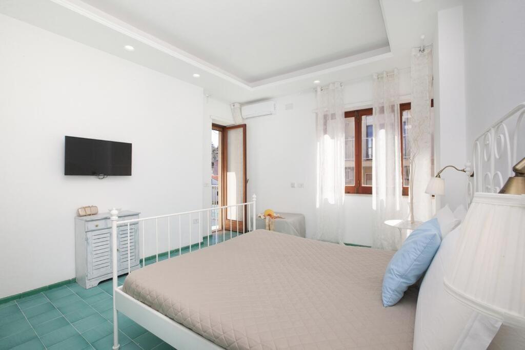 Apartament Super Attico Vista Mare Con Piscina Półwysep Sorrentyński Zewnętrze zdjęcie