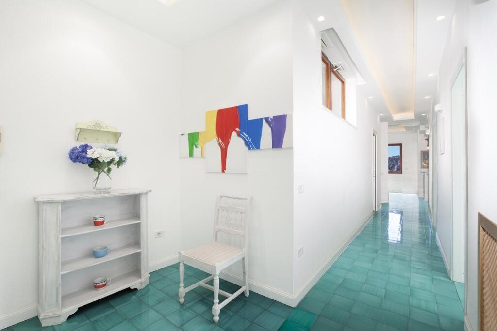 Apartament Super Attico Vista Mare Con Piscina Półwysep Sorrentyński Zewnętrze zdjęcie
